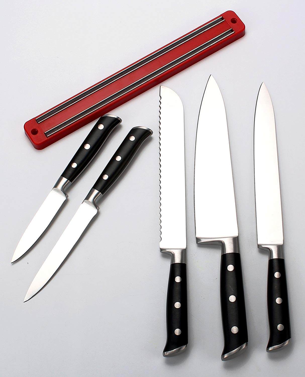 Magnetic Knife/Tool Rack - 3 Red