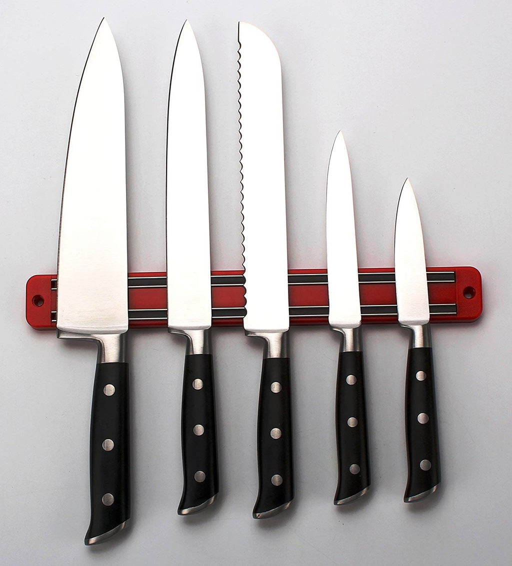 Magnetic Knife/Tool Rack - 3 Red