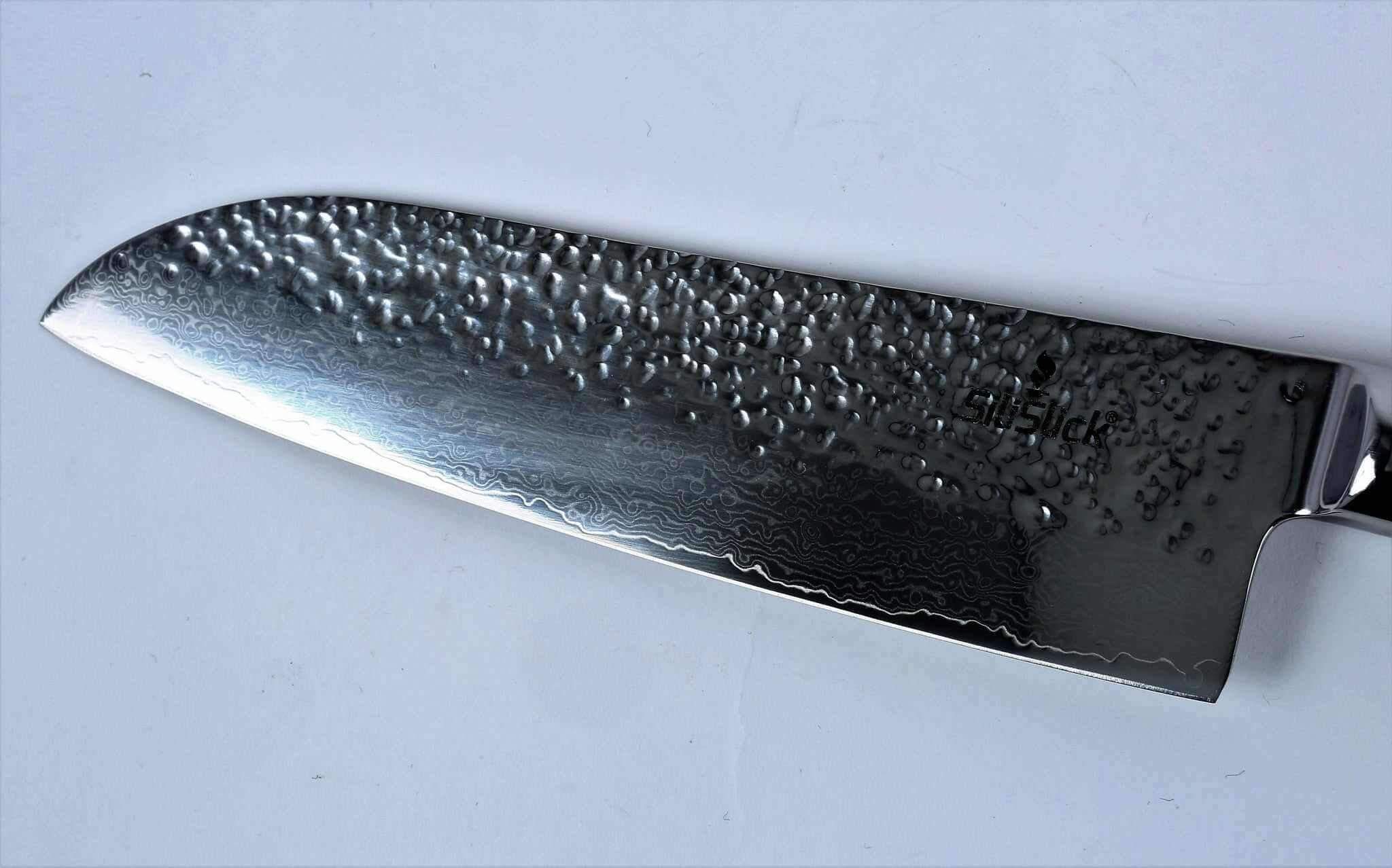 Damascus VG10 Santoku Knife – 7.25" High Carbon Japanese Blade